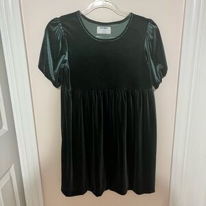 Old Navy Black Velvet Dress